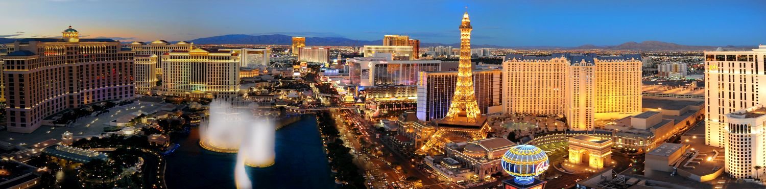 Las Vegas Strip from Cosmopolitan suites 2/8/11